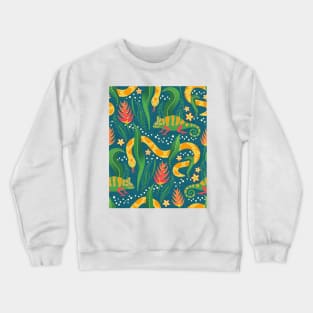 Snakes and chameleons. Crewneck Sweatshirt